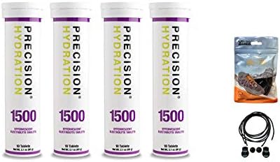 Precision Hydration Electrolyte Tablets - 4 Tubes of 10 x Tabs (1...