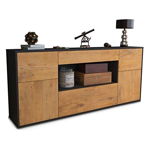 Stil.Zeit Sideboard Johannes - Korpus anthrazit matt Cover