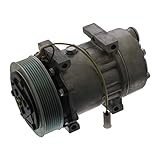 FEBI BILSTEIN Klimakompressor FEBI BILSTEIN 43562 A/C Kompressor für Klimaanlage Klimakompressor mit 136mm Riemenscheibe Rillen: 8