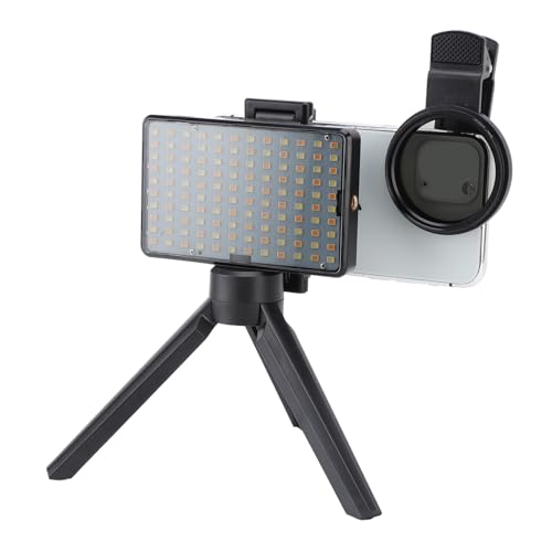 Evita videos oscuros con la luz de relleno para teléfono recargable LED 5