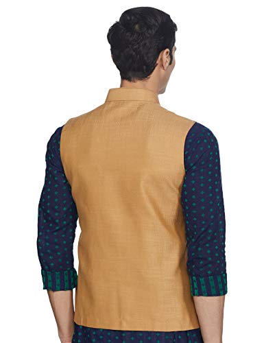 Image of Ethnix by Raymond Ethnix Mens Regular Fit Bundi