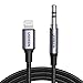 UGREEN Aux Cord for iPhone Aux to Lightning Cable for Car Adapter MFi Certified Lightning 3.5mm Headphone Male Audio Jack Compatible with iPhone 14 Pro Max/13 12 11 Pro Max/12 11 XR SE/8 Plus, 3.3FT