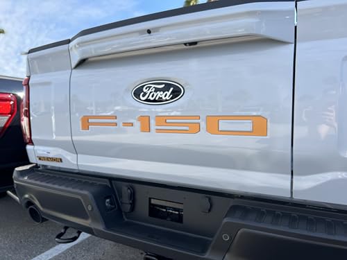 Image of F-150 Tailgate Emblem Letter Inserts - Compatible with 2021-2026 F-150