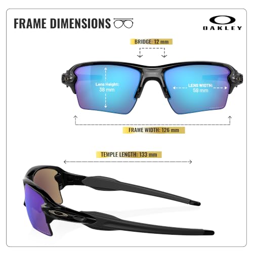 Image of Oakley FLAK 2.0 XL OO9188 Rectangle Sunglasses With Official Eyewear Kit | Men's & Women's Sunglasses