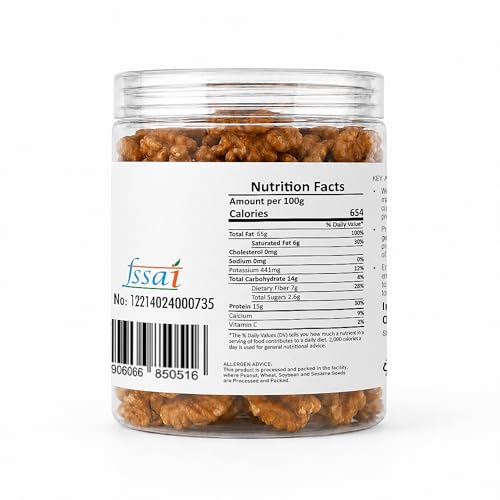 Image of Natureland Organics Walnuts (Akhrot) 150 Gm - Without Shell