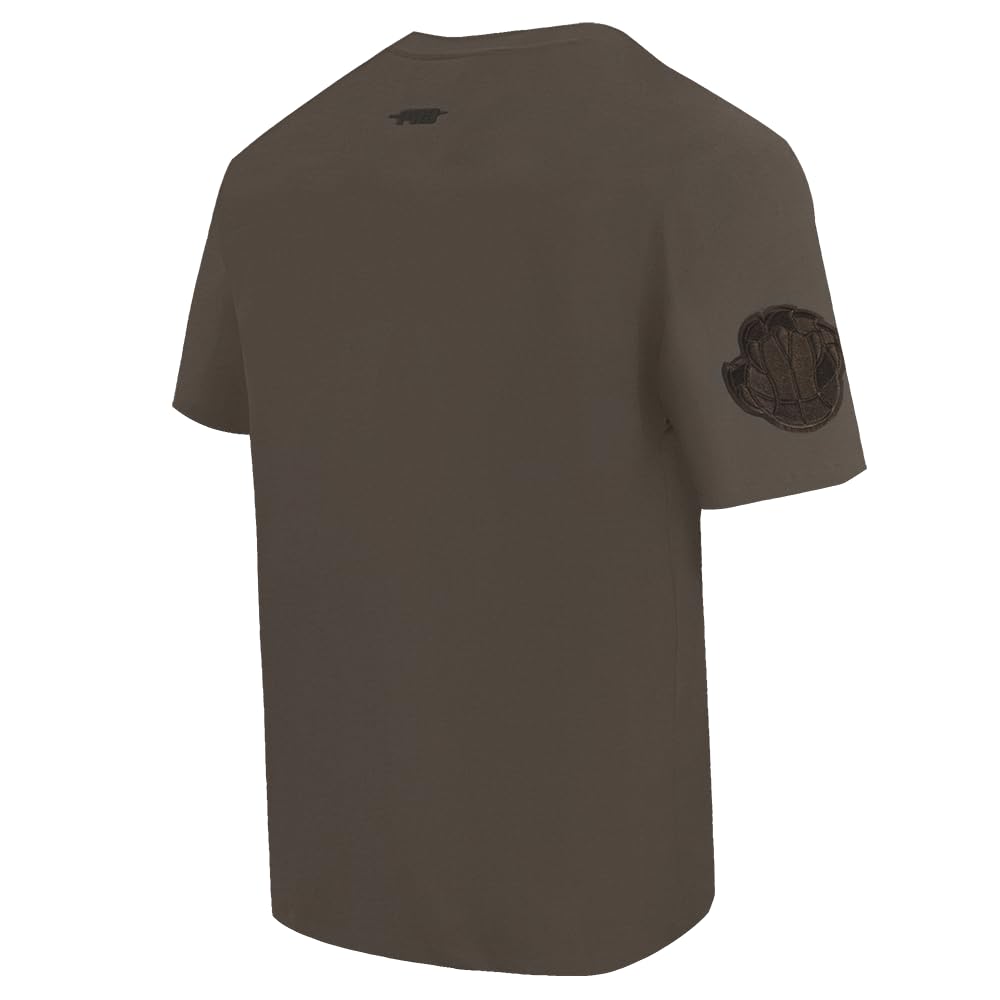 PRO Standard Men's NBA Neutral Short Sleeve Tee, Dark Taupe - Image 2