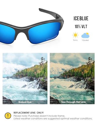 Image of BLAZERBUCK Replacement Lenses & Sock Kit for Oakley Flak Jacket XLJ Sunglass