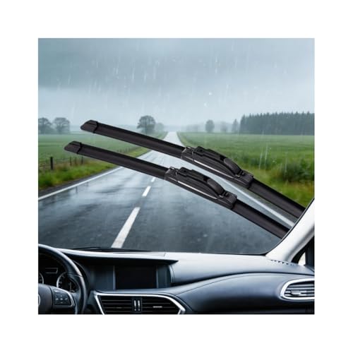 Car windshield wipers for Autobianchi,HD Streak-Free Wiper Blades with Natural Rubber Design - Quiet Operation, Prevents Glass Scratches & Superior Fitting