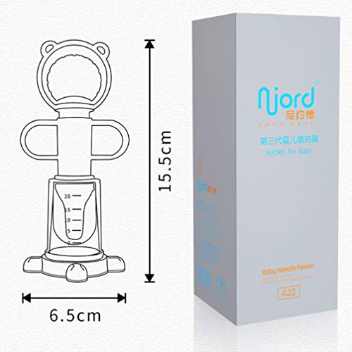 Toyvian Seringa Oral para BebÃª para Medicamento AlimentaÃ§Ã£o LÃ­quida Comedouro Oral para BebÃª de