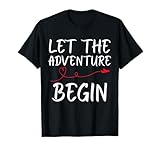 Photo Gallery let the adventure begin love travel aereo viaggiare maglietta Photo Gallery let the adventure begin love travel aereo viaggiare maglietta