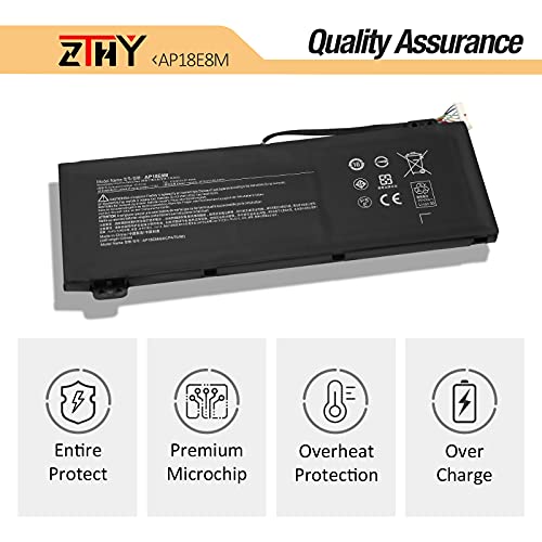 Image of AP18E8M AP18E7M Battery for Acer Nitro 5 AN515-44 AN515-55 AN515-52 AN515-43 AN515-45 AN517-52 7 AN715-51 Aspire 7 A715-74G Predator Helios 300 PH315-52 PH315-53 PH317-53 Triton 300 PT315-51 PT315-52