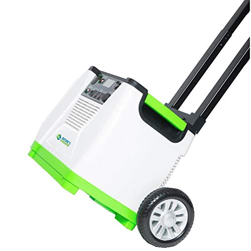 Nature's Generator With Cart -1800W Solar And Wind Powered Generator In Quiet Operation With 12V Dc Port,2 Usb Ports And 3 Ac Outlets #TOP5