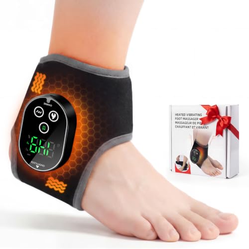 Ankle Heating Pad with Heat & Vibration