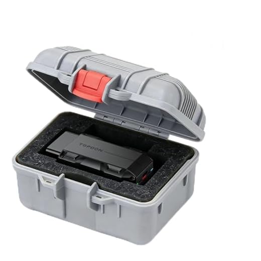 Waterproof & Shockproof Hard Case for BlueDriver Pro/TopScan OBD2 Scanners | Heavy-Duty Automotive Diagnostic Tool Organizer | Portable Lockable Case with Customizable Foam for Small Electronics