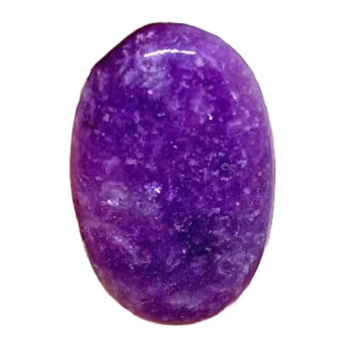 Lépidolite violette naturelle en cabochon, cadeau idéal pour création
