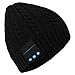 Produktbild Bluetooth Beanie-Mütze Drahtlose Kopfhörer Headset Musik-Mütze mit Stereolautsprechern und Mikrofon Einzigartige Tech Frauen Mama Ihre Männer Teen Boys Girls,Schwarz,2