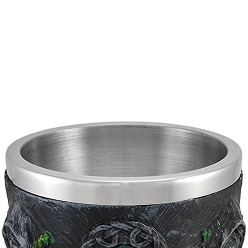 Fantasy Gifts Medieval Renaissance 12 Oz Wine Goblet Chalice Cup (Maiden/Mother/Crone - Green) #TOP3