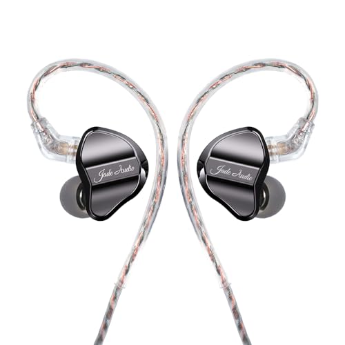 Image of FiiO /Jadeaudio JD1 High Performance Dynamic Driver Hifi Bass Stereo In Ear Monitor Wired Headphones Sport Gaming Earbuds With Mic (Black)
