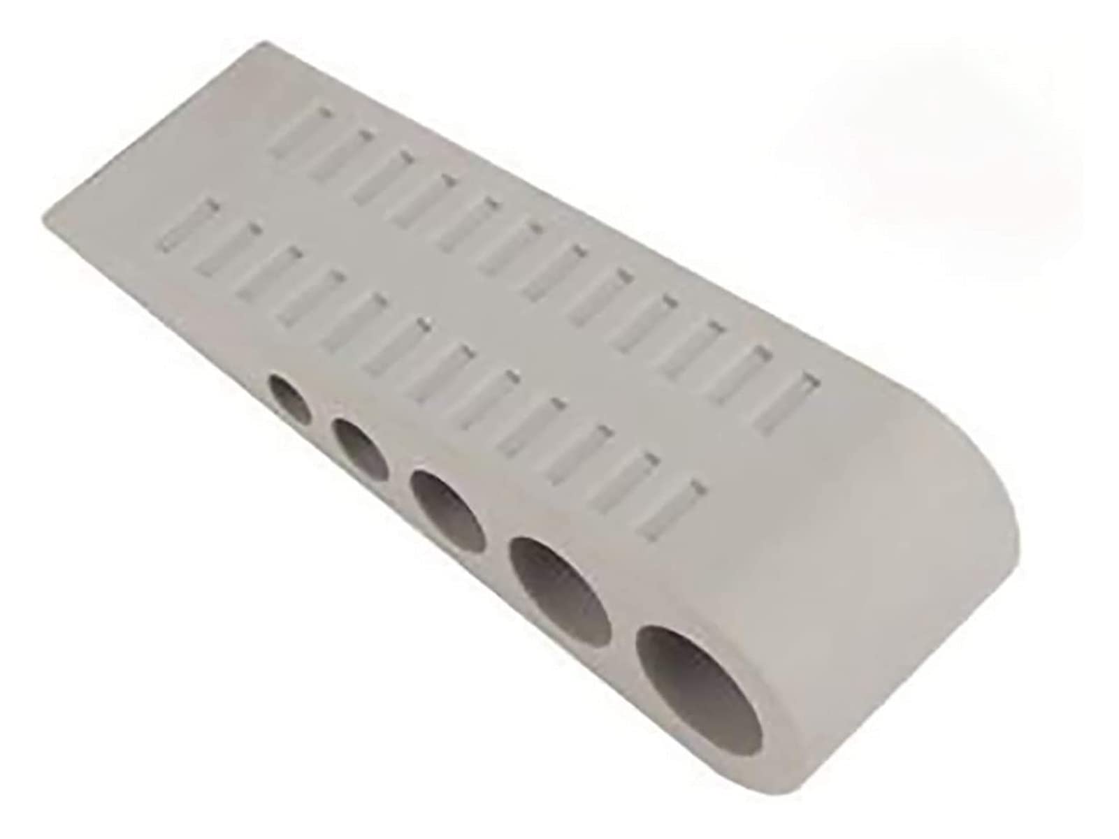 Door Stopper, Wedge Shaped Punch-Free Anti-Collision and Wind-Proof Door Blocking Device Protecting The Wall