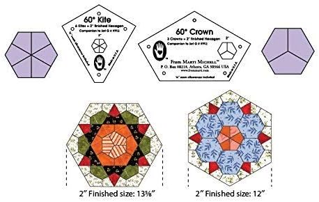 One-derful One-Patch Template: KITE and CROWN 2inch