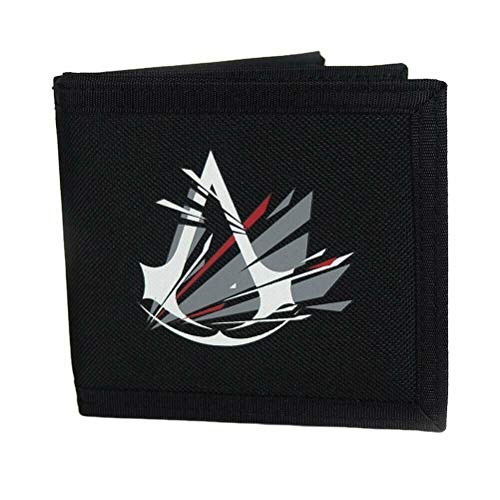 Preisvergleich Produktbild Assassin's Creed - zerschmettert Logo - Offiziell Leinen Geldbörse - Schwarz, OS