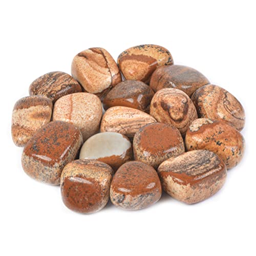 Image of 1 /2LB Large Tumbled Stone Specimen Collection Pocket Worry Healing Crystal