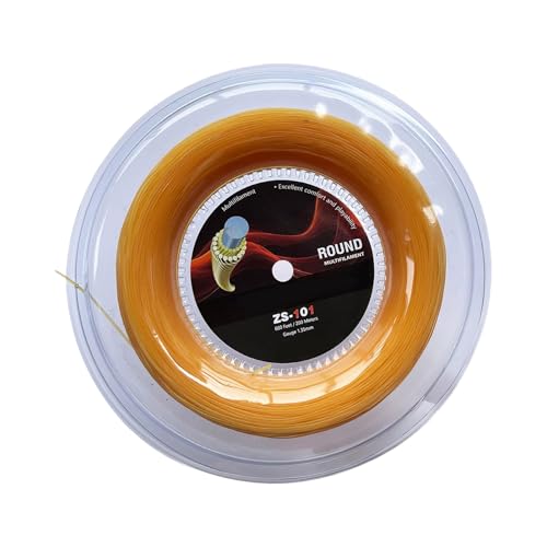 Tennis String Reel 200m, 1.35mm Polyester String for Enhanced Control & Reduced Arm Fatigue, 7 Color Options Tennis Stringing Ma