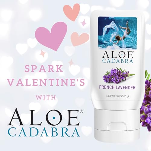 Image of Aloe Cadabra Organic Water Based Lube, French Lavender, 2.5oz, 1 Pack