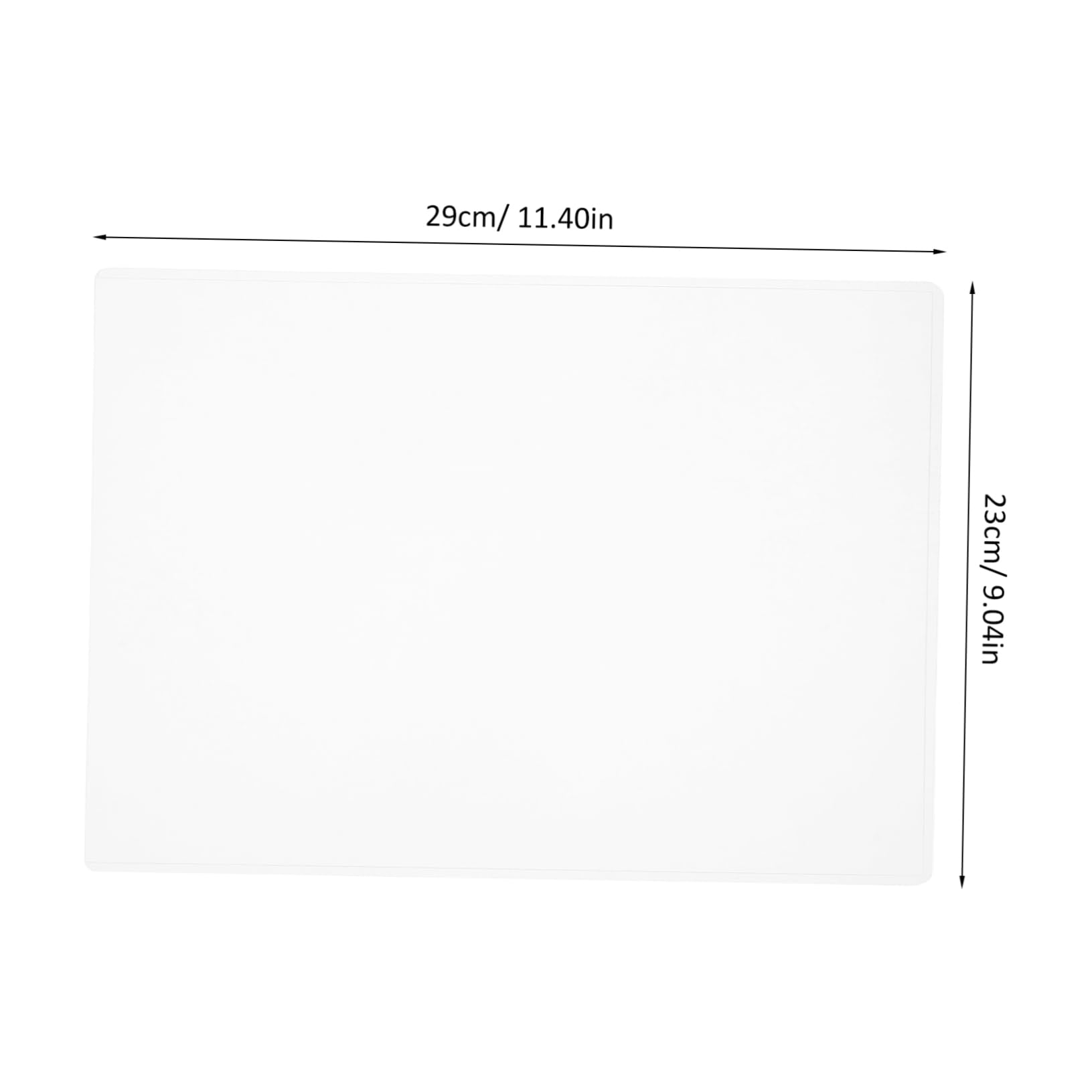 SHINEOFI 30 pezzi Buste Rigide Trasparenti per Foto Documenti Poster Menù Album Custodie Plastica Durevoli per Protezione Facile e
