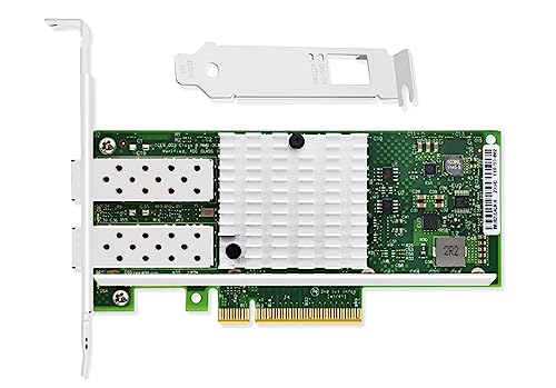 Carte Ethernet 10Gb SFP+ double port Elfcam avec interface PCIe rapide