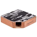 Schlagwerk WB16 Pocket Bongo Tief – Ultrakompaktes Bongo aus Gabun-Holz – Cajon-Add-on – Add-on für Drumset Setup – Finger 15,5 × 15,5 × 4 cm – Ideal für Percussion, Studio, Live und Straße