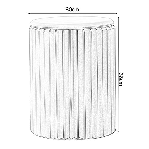 Reposapiés plegable de papel para leer en el sofá con estilo creativo 3