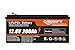 Qidianfy 12V 200Ah LiFePO4 Battery 2.56KWh, Built-in 100A BMS, 6000+ Deep Cycle Lithium Iron Phosphate Rechargeable Battery, Perfect for RV, Marine, Solar, Off-Grid, Camping and Trolling Motor