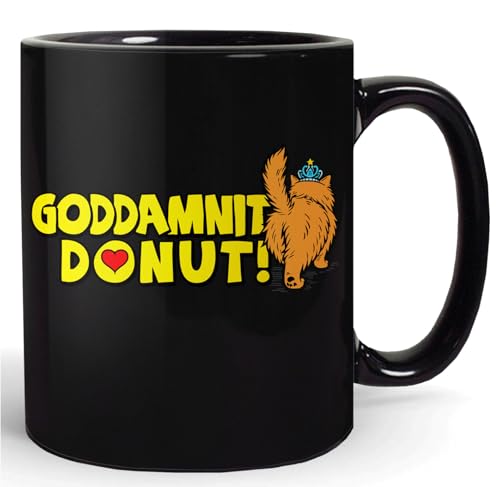 Taza de cerámica negra de 11 oz con diseño Dungeon Crawler Carl miniatura 1