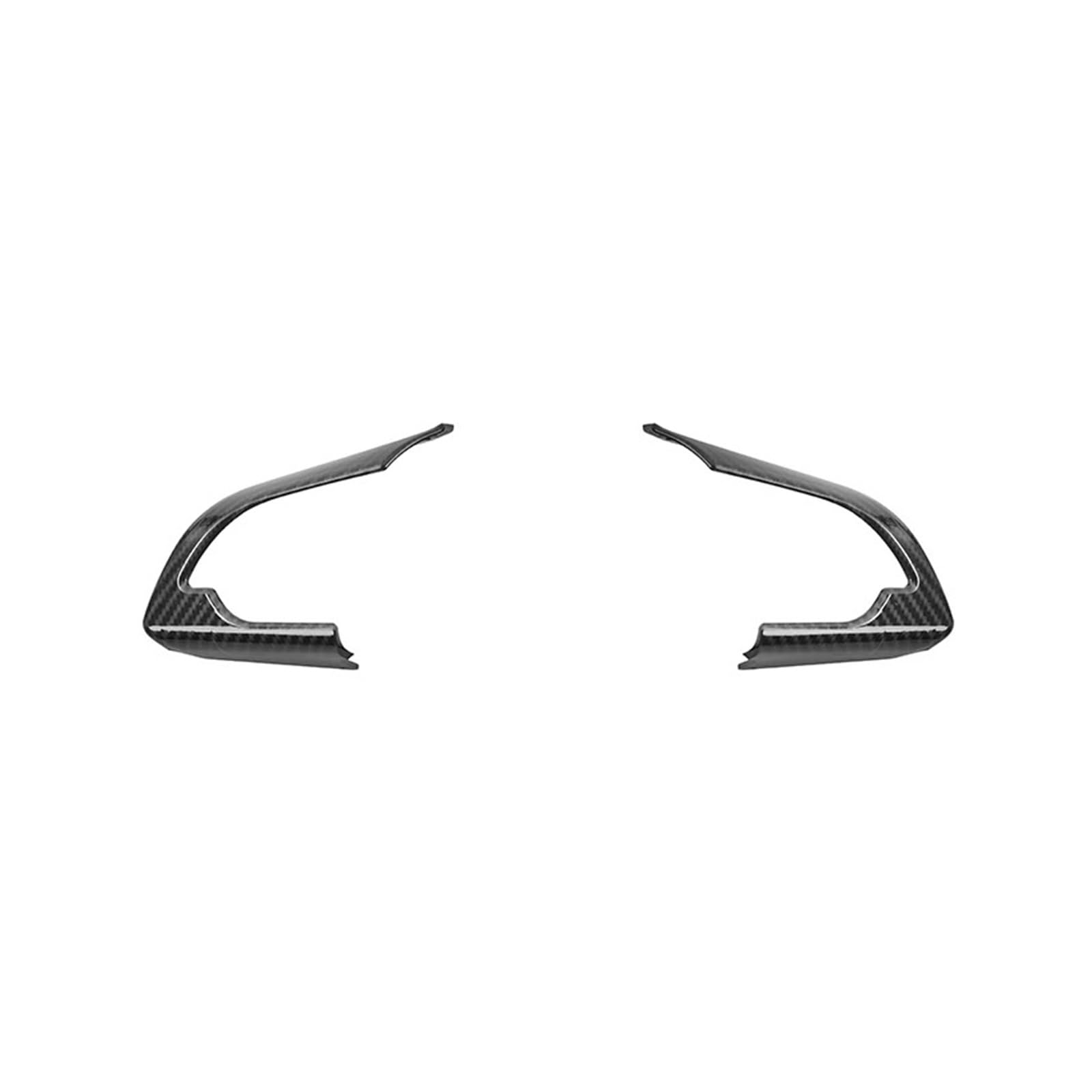 Interior Mouldings for Suzuki for Jimny 2019-2024 ABS Steering Wheel Decoration Pannel Cover Trim Stickers Car Interior Accessories Car Accessory(Carbon Fiber Black B)