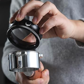 54mm Espresso Tool Kit Magnetic Dosing Ring and 3pcs Portafilter Screen 54 mm Set for Breville Barista Express, Pro,Touch, Bambino, Plus - Complete Barista Tools for Precision Espresso Brewing