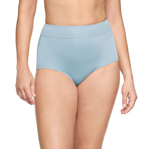 Image of Warner's Women's No Pinching No Problems Hi Cut Brief Panty