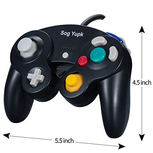 image for Gamecube Controller, SogYupk Wired Controllers Classic Gamepad 2 Pack 