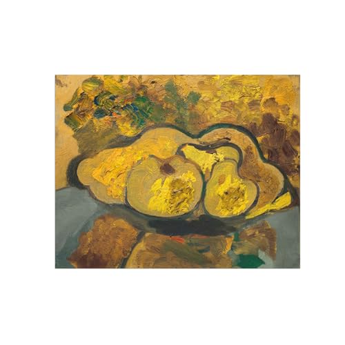 Impression sur toile Georges Braque Nature morte aux pommes tableau salon 80x60cm