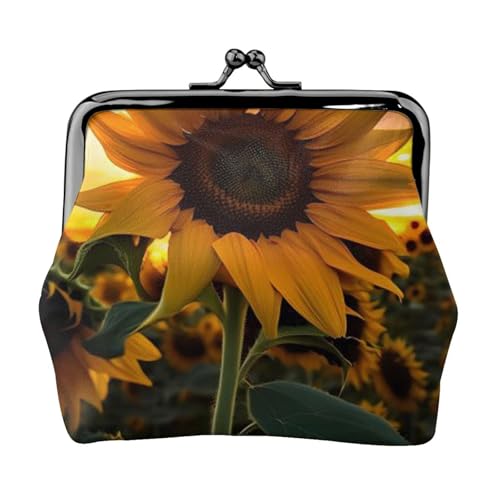Porte-monnaie tournesol compact pour en finir avec le désordre dans vos poches