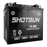 Shotgun Replacement for ATV Battery YTX14-BS for Honda TRX 500 420 450 350 300 Rubicon Foreman Ranch