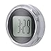 PopHMN Mini Reloj Universal para Motocicleta, Reloj Mini Reloj Digital IP64 Impermeable...