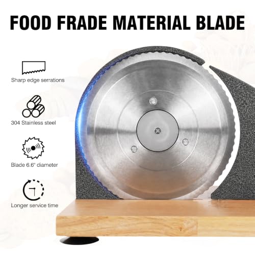 Image of vanerepok Manual Bread Slicer for Homemade Sourdough Adjustable Thickness | Hand Crank Bread Cutter with Scale & Stable Suction Cups & Wood Base for Even Slicing Perfect Baking Gift for Home Bakers