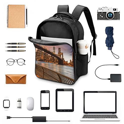 Sac à dos de mode adolescents Brooklyn Bridge Shoulder Backpack - 3