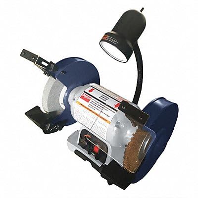 Bench Grinder, 1/2 HP, 120V, 5/8 Arbor