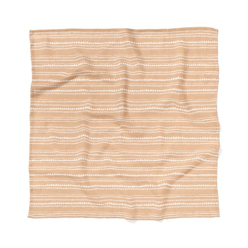Image of Mini Wander Swaddles for Newborns Muslin Swaddle Blankets - Breathable Soft Gender Neutral Receiving Blanket Baby Essentials | 47 x 47 Cotton - (Terrain (Apricot)