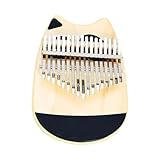 Kalimba 17 Keys Daumen Klavier Finger Marimba Instrument Für Musikliebhaber Holz 17 Schlüssel Kalimba Daumen Für Kinder Erwachsene Holzfinger
