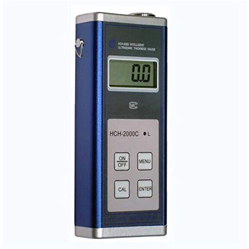 Medidor digital portátil ultrasónico de espesor de recubrimiento modelo HCH-2000C con rango de medición de 0.7 a 199.9 mm miniatura 1