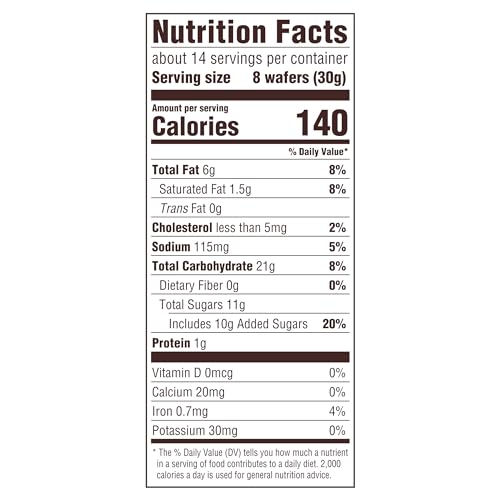 Image of Nilla Wafers Cookies, Vanilla, 15 oz | Family Size | Pack of 2