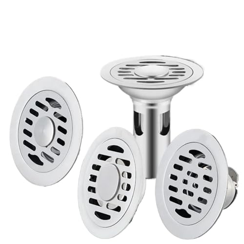 Drain de sol en acier inoxydable anti-odeur pour douche et bain